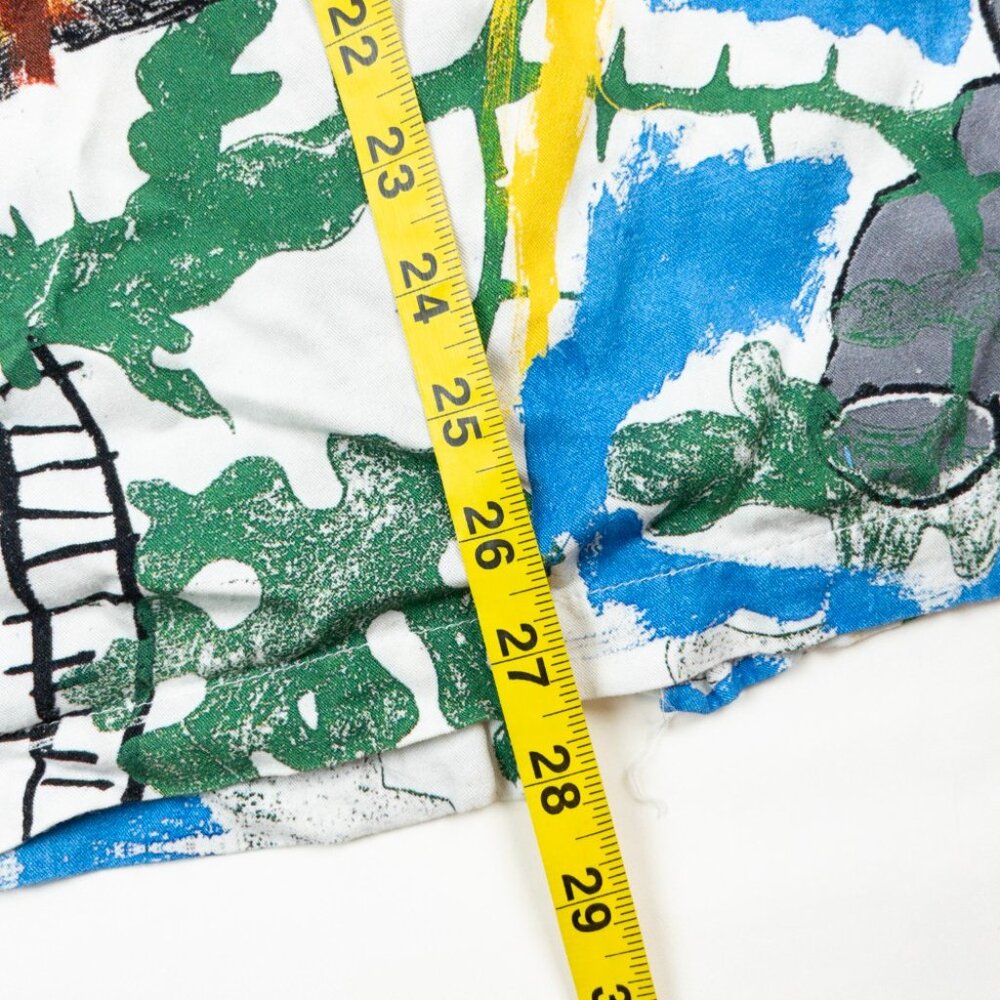 Jean-Michel Basquiat Graphic Art Shirt Men's Large Button-Up Design Cotton:On - Picture 11 of 13